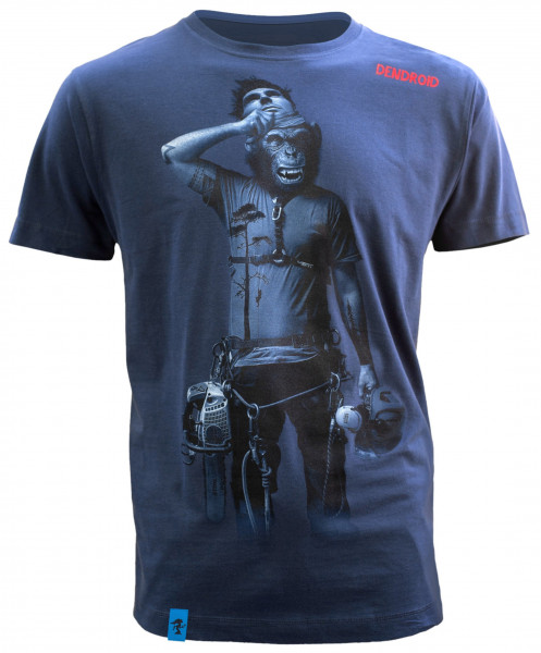 T-shirt Face Off di Dendroid da uomo