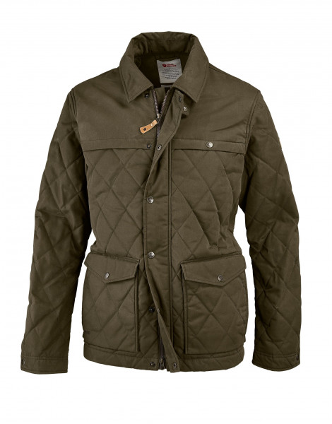 Fjällräven Herren-Woll-Steppjacke Övik Wool