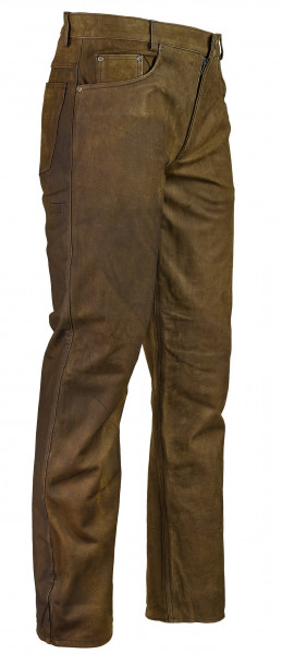 Hubertus Herren-Lederhose Trapper