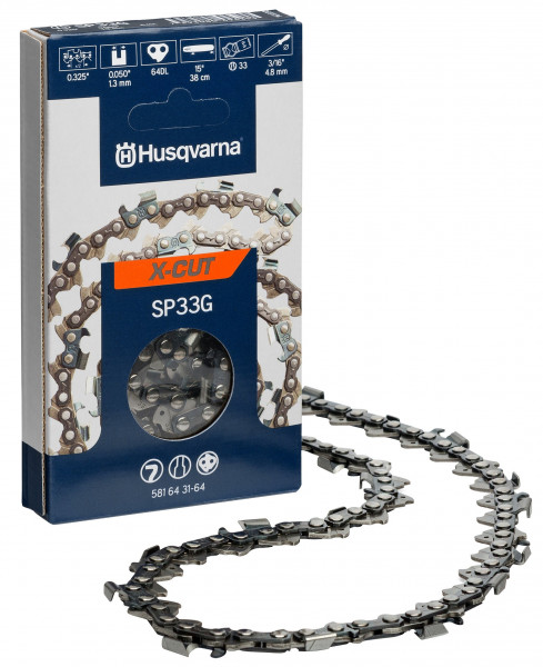 Catena per motosega Husqvarna X-Cut mezzo scalpello .325", 1,3 mm, 66 TG