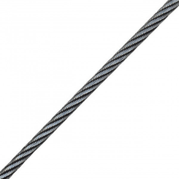 Verdichtetes Stahl-Windenseil 6 x 26 Log-Line, 6 mm, 3,5 t