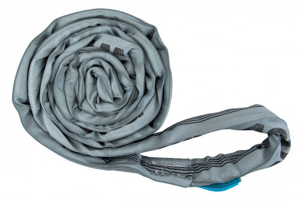 Polyester-Rundschlinge, 4 t, grau