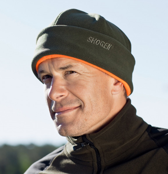 Cappello in pile reversibile Skogen