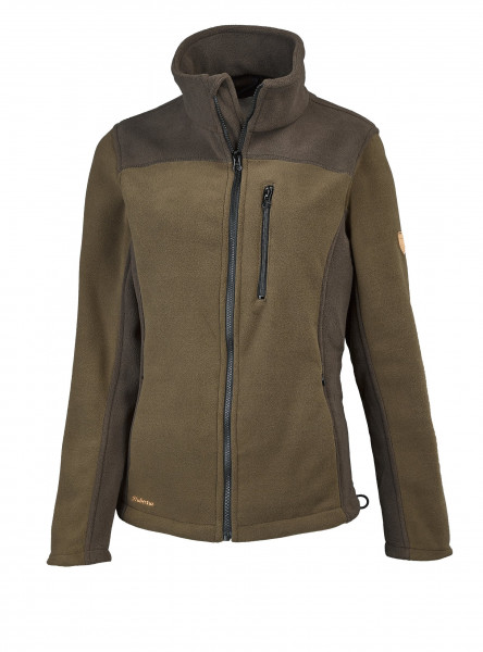 Hubertus Damen-Fleecejacke zweifarbig