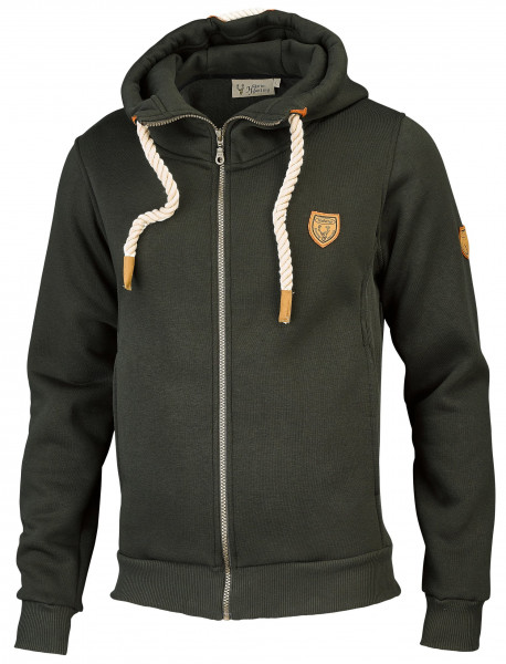 Hubertus Herren-Sweatjacke