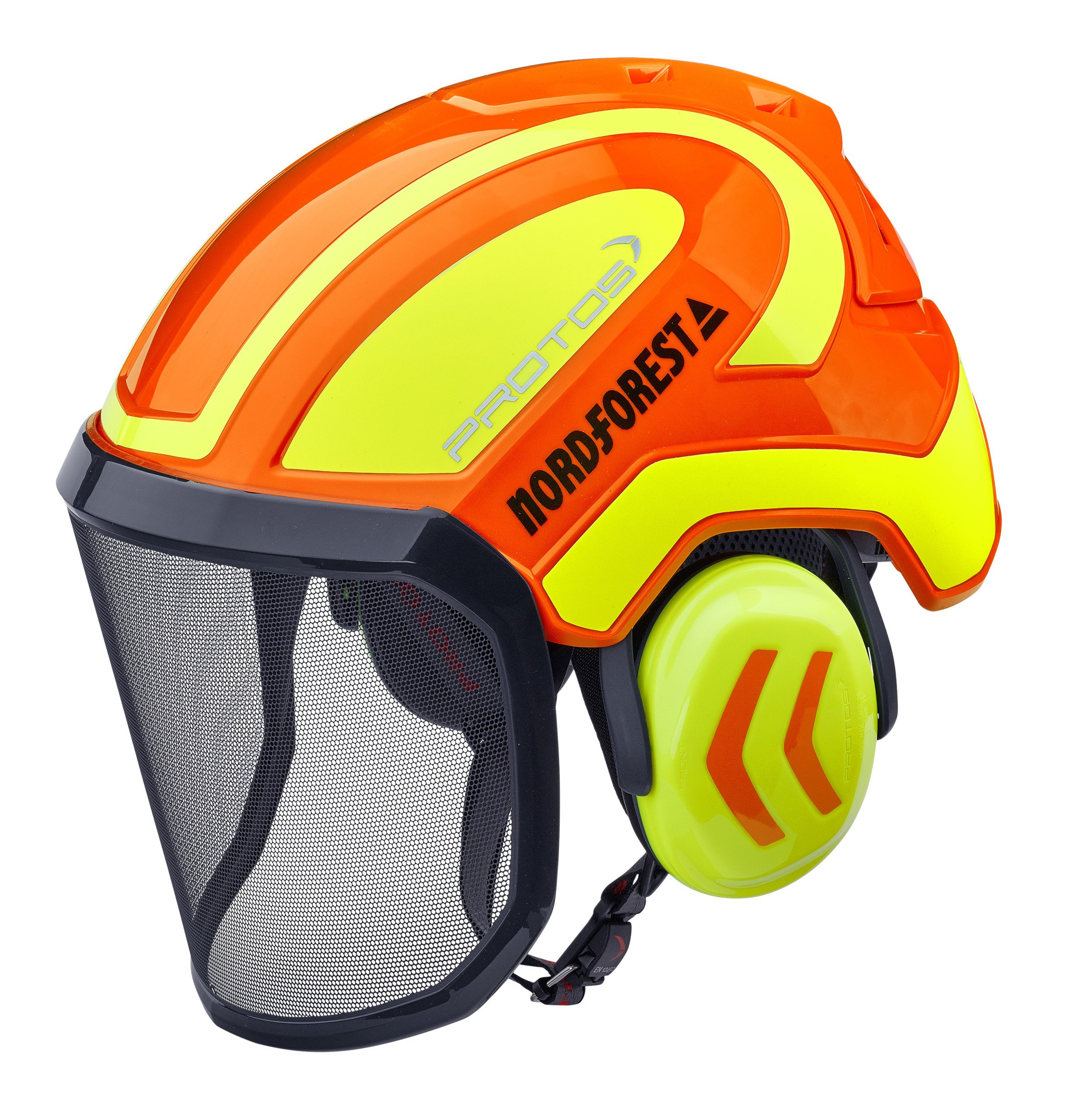Combinazione di protezione della testa Protos Integral Arborist gel  arancione-neon, Caschi accessori, Caschi & Co, Abbigliamento forestale e  da lavoro