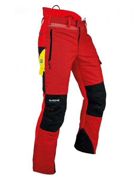 Pfanner pantalone antitaglio Ventilation rosso