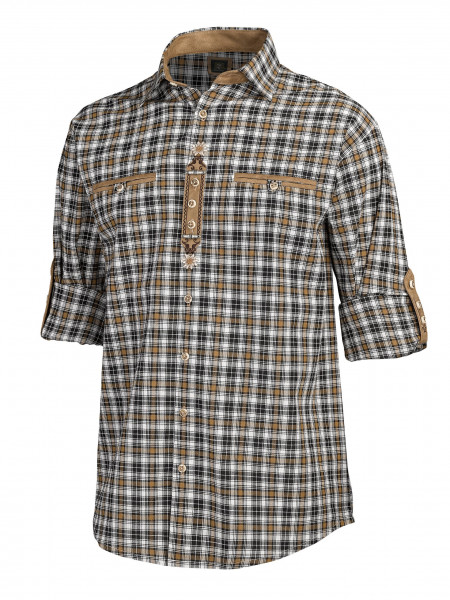 OS-Trachten Herren-Langarmhemd